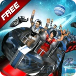 roller coaster simulator space android application logo